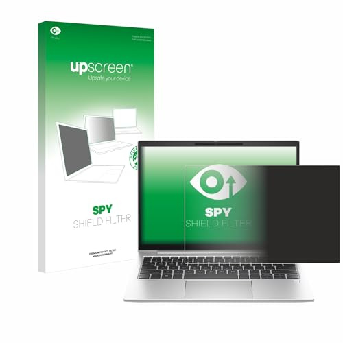 upscreen Blickschutzfilter für HP EliteBook 830 G10 Laptop-PC | Anti-Spy Displayschutz Made in Germany Privacy Filter Blickschutzfolie Blaulichtfilter Sichtschutz-Folie