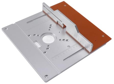 Banchi per la Lavorazione del Legno Piastra per Fresatrice, Tavolo per Fresatrice in Alluminio Piastra per Inserimento Tavolo per Banchi per la Lavorazione del Legno Piastra per