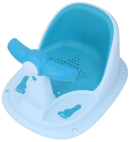 Asiento de Baño para Bebés con Respaldo Bañarse para Bebés con Ventosa Fuerte Silla Ergonómica Antideslizante para Baby Shower para Bebés de 6 Meses Sentarse Bañarse en la Bañera