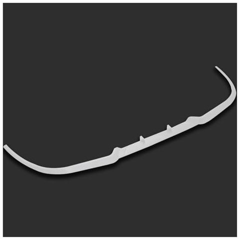 Front Bumper Spoiler Lippe Für Golf 4 R32 Für Golf4 IV FRONTSPOILER Lip Euro Spoilerlippe Universal 3 Stücke Body Kit Frontspoiler(Weiß)
