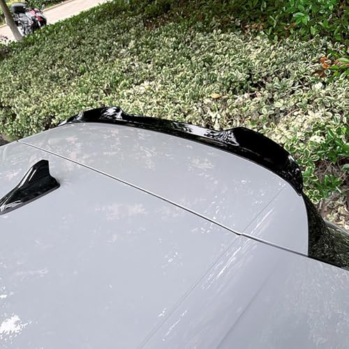 AutoStyle Dachspoiler (Spoiler Cap) passgenau | kompatibel mit Volkswagen Golf VIII HB 3/5-türer GTi/GTD/GTE/R/R-Line 2020- (ABS Glänzend Schwarz)