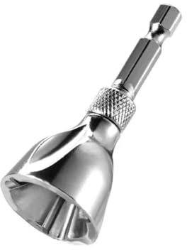 1pc Alloy Blade Thread Edge Angle Outer Circle Chamferer Deburring Drill Bit Tungsten Steel Thread External Chamfer Tool(Silver)