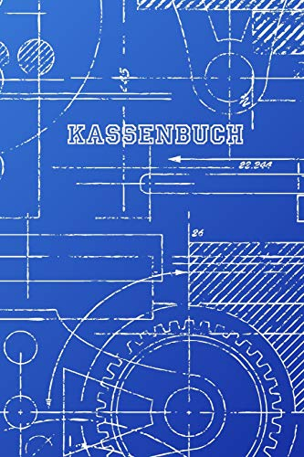 Kassenbuch: Ausgaben - Einnahmen Buchführung für Kleingewerbe und Selbstständige | A5 im Konstruktions-Design