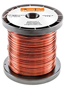 Kupferlackdraht W210 Ø 0,90 mm 200 g, ca. 34m - CU Lackdraht Grad 2 CUL Kupferdraht Gewicht 200 Gramm Durchmesser 0,90 Millimeter Wickeldraht Kupfer Draht nach IEC 60317-13