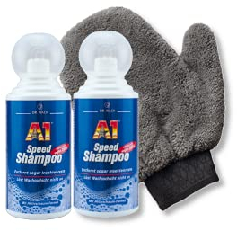 Dr.Wack | A1 S100 Speed Shampoo + Wasch- und Polierhandschuh