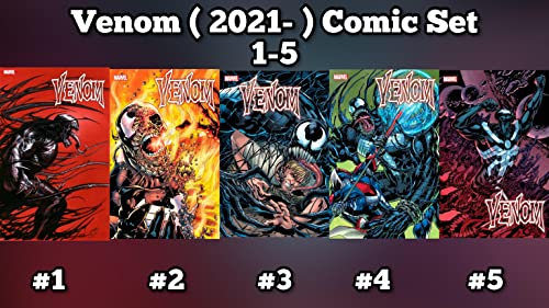 Venom ( 2021 - ) Comic Set First Story Arc 1-5 W/ Rated Comics Backer