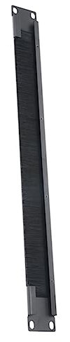 FELTECHELECTR Disassembled Cable Rack Black Cord Organizer Tidy Brush for Efficient for Computer and Tv Wires Easy to Assemble Reduces Clutter