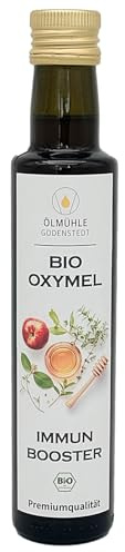 Bio Oxymel Immun Booster, 250ml, Kräuterauszug mit Honit | Bio Apfelessig-Kräuterauszug, Bio Honig, natürliche Stärkung