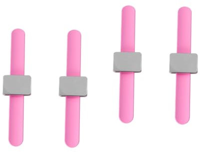 Lurrose 4stücke Magnetisches Silikonarmband Für Friseure Nadelkissen-haarclips Für Haarklammern Und Spangen Praktischer Helfer Beim Frisieren Und Nähen Und Sicheres Design