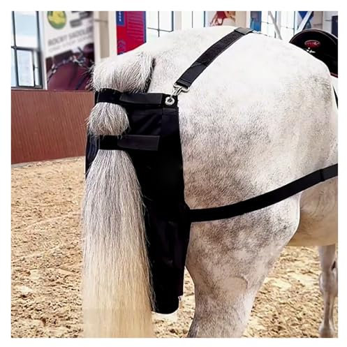 Horse Manure Bag,Reusable Heavy Duty Manure Bags Universal Horse Poop Manure Collection Bag, Racecourse Farm Barn Equine Poop Storage Device, Easy Put On(L)