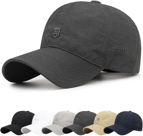 Berretto Cappello da Cappellino Unisex Cotone Cappelli da Baseball Unisex Regolabile Berretto con Visiera Casuale Sport cap per Ciclismo Snapback Cappelli Golf Pesca Tennis Corsa