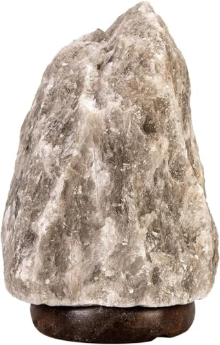 Punjab Pakistan Salzlampe 1,5–2 kg, Schwarz – Isothermische Lampe – Magic Salt® Lighting For Your Soul