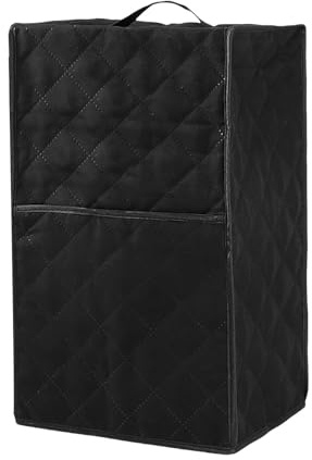 Lilinzhi Protector lavable para mezclador, lavable a máquina, cubierta a prueba de polvo con bolsillos para encimera, organización de almacenamiento, cubierta para electrodomésticos de cocina