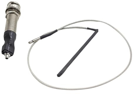 SUPVOX Gitarre Eq Output Jack und Rod Piezo Pickup Teilig Ersatzteil für Westerngitarre Akustikgitarre Robust Einfache Installation