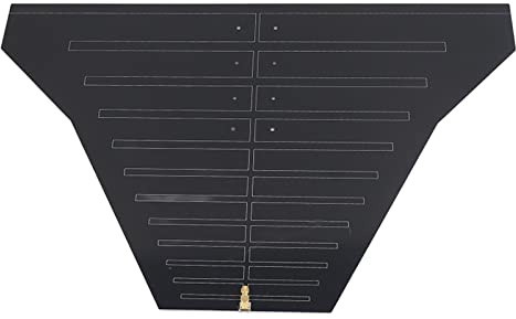 MasYosh Antena Direccional de emi, Ancho de Banda Ancho de Gran Capacidad Transmisión Rápida 30MHz 1 GHz Antena UWB para Detección de Radiación Automotriz, con Juntas de Soldadura