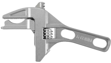 Gutol Chiave inglese regolabile 6-68 mm 2 in 1, chiave inglese ultrasottile, per tubo lavabo bagno