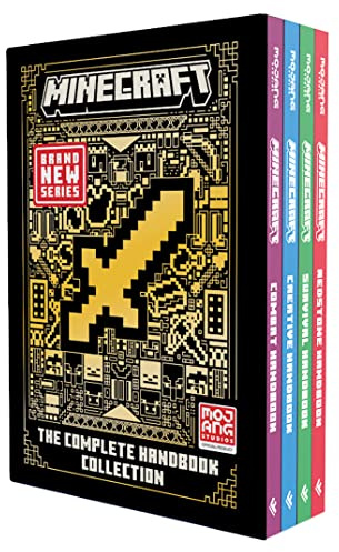 Minecraft: The Complete Handbook Collection – 4 Book Box-Set: The latest updated & revised essential 2022 official guide book box set for the ... game of all time – perfect for kids and teens