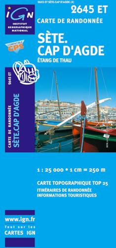 Sète / Cap d' Agde 1 : 25 000 (TOP 25)