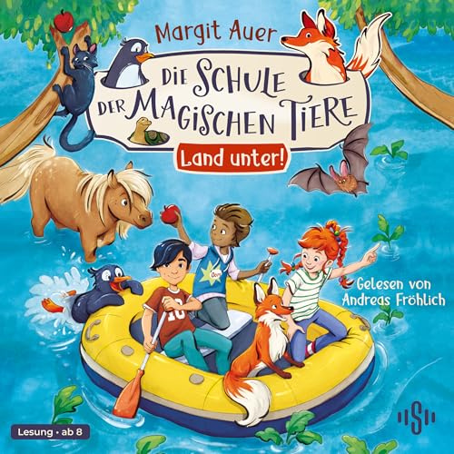 Die Schule der magischen Tiere 16: Land unter!: 3 CDs | Die Bestseller-Serie für Jungen und Mädchen ab 8 Jahren (16)