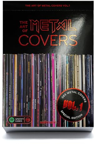 The Art of Metal Covers Vol. 1: Tagesabreißkalender mit 366 Best-of Metal Vinyl Covern aus über 6 Jahrzehnten. Zusätzlich mit praktischen Spotify ... Cover Calendar (The Art of Vinyl Covers)