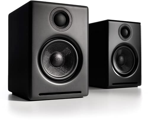 Audioengine A2 Plus Wireless Bluetooth Desktop Speakers - 60W Computer Speakers for Music and Gaming