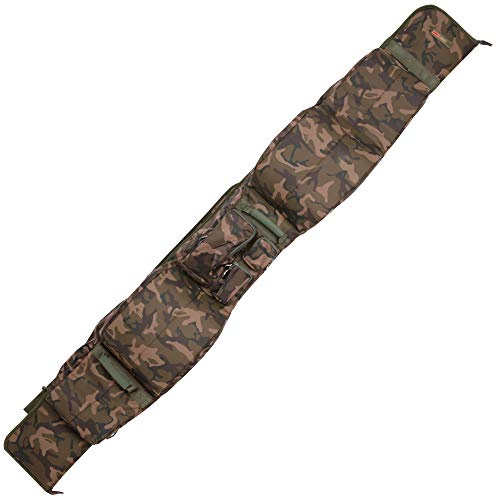 Fox Camolite 12ft 2 + 2 Rod case 197x25x21cm - Rutenfutteral für Angelruten, Angeltasche für Karpfenruten, Rutentasche für Ruten
