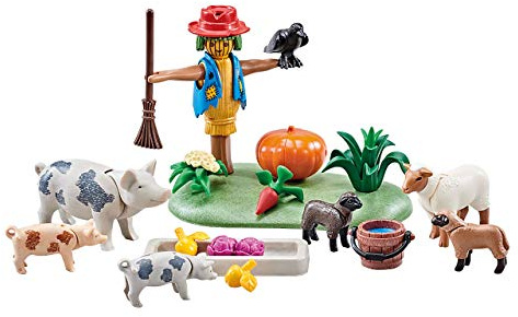 PLAYMOBIL 9832 - Fleckschweine und Schafe (Folienverpackung)