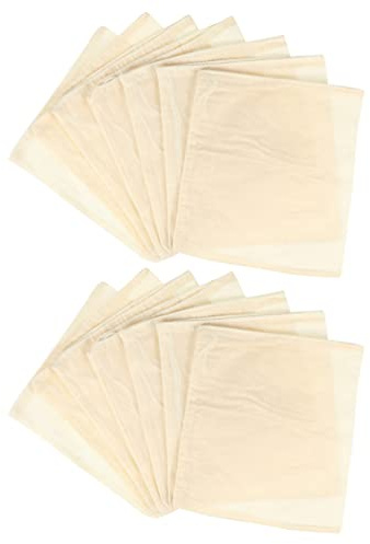 iplusmile ¿50 Uds Bolsa con Cordón Bolsas Secas Bolsa China Muselina? ???Cordón? ??¿Bolsa? Bolsas De Comida Bolsas con Cordón Bolsas Colador con Cordón Bolsa De Decocción De Gasa 15C