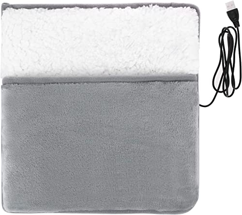 XIEAE Heizdecke Lindert Muskelschmerzen USB Elektrische Fußheizdecke Hausschuhe Winter Füße Bein Thermostat Heizung Heizmatte