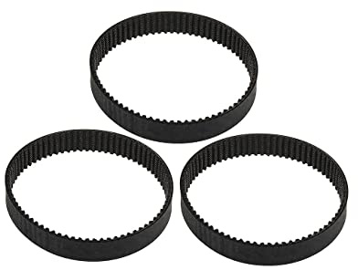 HTD225-3M Planer Drive Belt,Rubber Close Loop Toothed Belt Fit For Bosch PHO 15-82/PHO 16-82/PHO 20-82 Planer(Pack of 3)