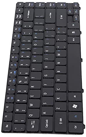 Teclado De Repuesto para Computadora Portátil 86 Teclas para Acer 4750G 3810 3810T 3810TG 4743G 5942 5942G, Teclado De Repuesto para Computadora Portátil Accesorios para Computadora