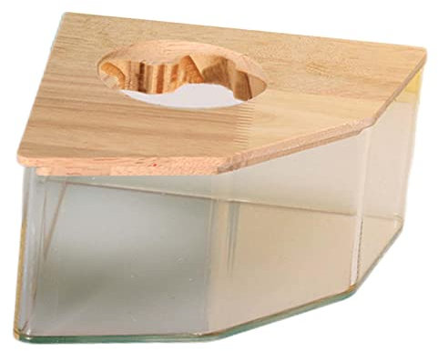 ＡＷＨＡＯ Hamster Badehaus, Hamster Toilette, Hamster Sand Badebox für Rennmäuse, Kleintiere, S