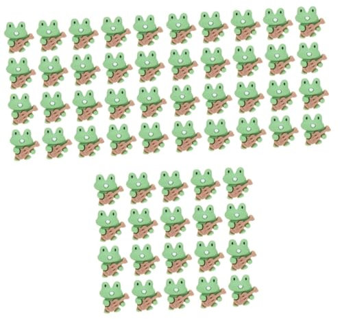 STOBOK 60 STK Frosch Stecknadeln Frig Druckstift Reißnägel Für Kordelplatten Möbelnägel Gitarren-Frosch-reißnägel Reißnägel Aus Sonnenblumen Süße Reißnägel Harz Werkzeug Büro Reißzwecke