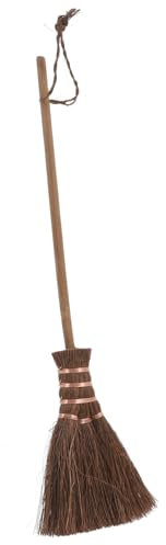 Amosfun Tea Table Brush Small Straw Broom Mini Broom for Gongfu Tea Tools Use As Travel Trays Cleaner Tool Decors