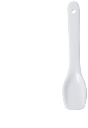 CAFIEDR Cuillère à Soupe Cuillère à thé en Porcelaine Blanche, Cuillères à Expresso, Cuillères en céramique, Cuillère à café en céramique, Petites cuillères en céramiqu(C)