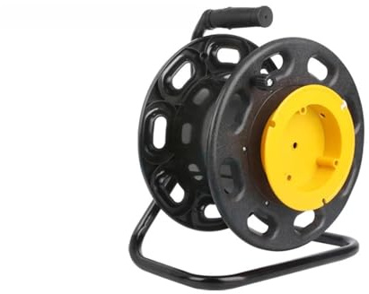 Tamburo per cavi, Avvolgicavo manuale Cavo ottico e Fibra Segnale di potenza Linea Piccolo disco vuoto Striscia luminosa in plastica Ricevi Avvolgitore(S300A)