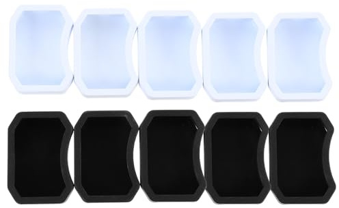 CHICAMPERA 10 Pezzi Ciotola Alimentazione Rettili in Plastica Vaschetta Acqua e Cibo per Lucertole Gechi e Tartarughe Dimensioni per Uso Quotidiano Facile da Pulire e Resistente