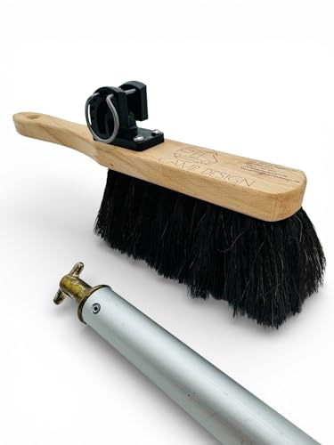 STYYL FegerCLIP – der Besen für Deine Markisenkurbel (passend für Thule & Dometic) - normaler Handfeger und Besen zum reinigen des Fahrzeugs in einem - das Campinggadget 2026
