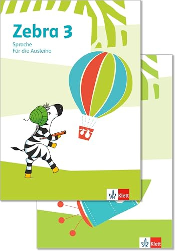 Zebra 3: Paket: Heft Lesen/Schreiben ausleihfähig und Heft Sprache ausleihfähig Klasse 3 (Zebra. Ausgabe ab 2018)