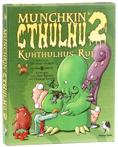 Pegasus Spiele 17186G - Munchkin Cthulhu 2 Kuhthulus Ruf