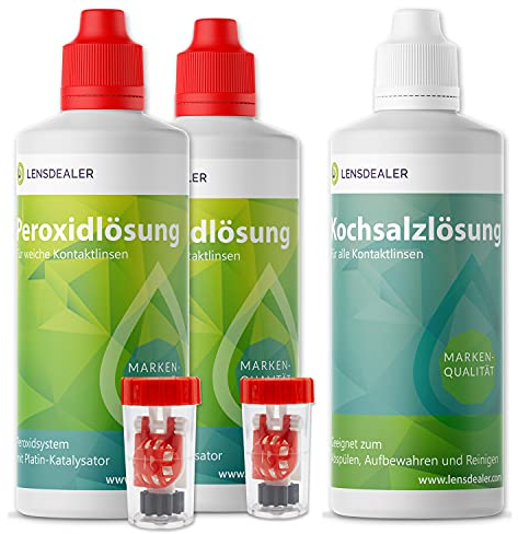 Lendealer Peroxidlösung (2x 360ml + 1x 360ml + Behälter)