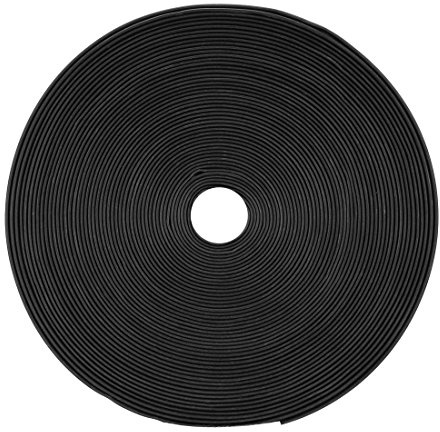 sourcing map Heat Shrink Tubing 17mm Flat Width 10m 2:1 Heat Shrink Wrap Cable Sleeve Tube Black