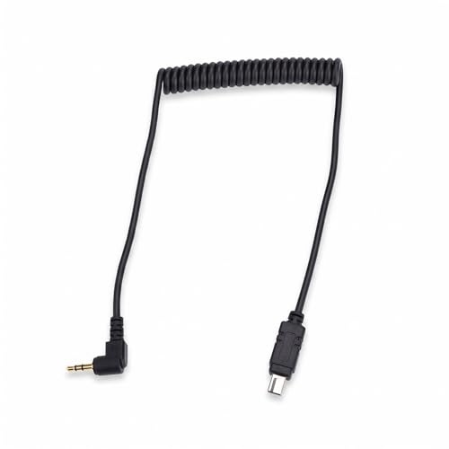 Topiky Camera Shutter Release Cable, 2.5mm DC2 N3 Remote Cord for DSLR Mirrorless Camera Compatible with D750 D600 D610 D7100 D7000 D90 D5000 D5100 D5200