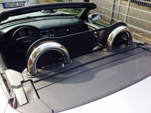 Windschott geeignet für Mercedes SLK R170 für original Bügel