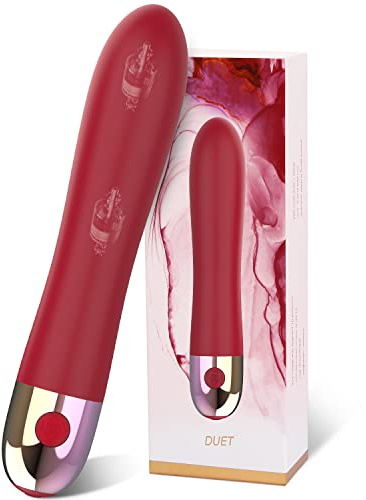 Silikon Vibrator Vibration für Frauen Vibratoren für Sie Klitoris und G-punkt mit Stoßfunktion Leise und Stark 10 Modi Vibratorensets für Frauen Dildo Analplug Analvibrator Prostata Sexspielzeug Paare