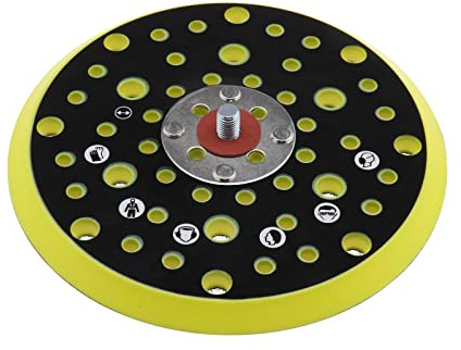 Cuscinetto di ricambio per levigatrice da 150 mm, 54 fori, compatibile con Mirka CEROS DEROS per lucidatura rettifica