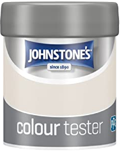 Johnstone's - Paint Tester Pots - Wall & Ceiling Paint - Champagne Crème - Emulsion - Easy to Apply - Dry in 1-2 Hours - 75ml