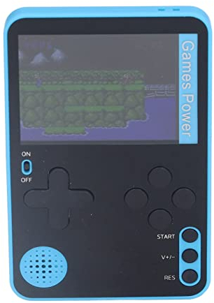 Spielekonsole, Tragbare 2,4-Zoll-Handheld-Spielekonsole mit Ultradünnem HD-Farbbildschirm, Klassisches Retro-Handheld-Spiel, Integriertem Akku für Kinder