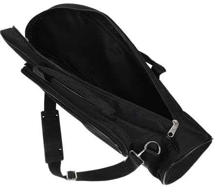 SHOWERORO Tragbare Trompetentasche Oxford Gepolstert Mit Schutz Für Klarinette Schwarz Rucksack Stil Musik Aufbewahrungstasche Robust Kratzfest Leicht Transportabel
