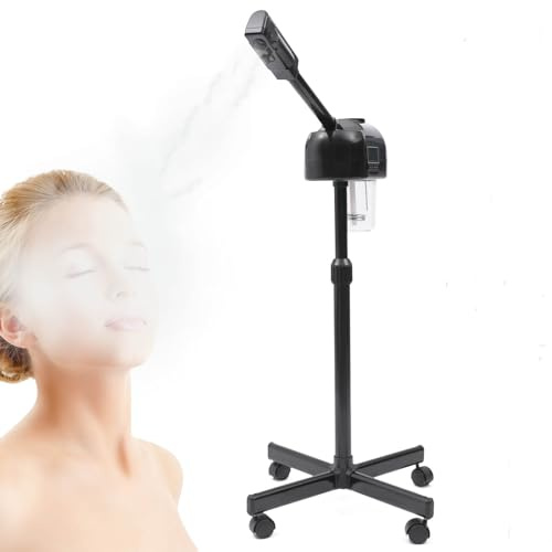 Evaporatore viso sauna facciale evaporatore ozono vaporizzatore umidificatore bellezza Apparecchio a vapore caldo per la casa Salon Spa